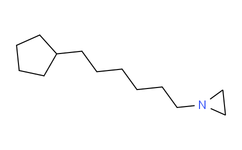 CAS No. 38914-52-2, 1-(6-Cyclopentylhexyl)aziridine