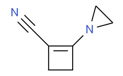 CAS No. 65157-76-8, 2-(Aziridin-1-yl)cyclobut-1-enecarbonitrile