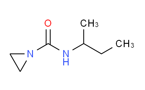 CAS No. 67489-87-6, N-(sec-Butyl)aziridine-1-carboxamide
