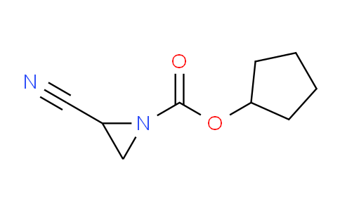 CAS No. 70093-75-3, Cyclopentyl 2-cyanoaziridine-1-carboxylate