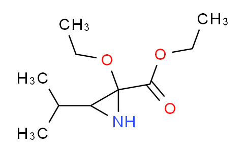 CAS No. 83049-82-5, Ethyl 2-ethoxy-3-isopropylaziridine-2-carboxylate