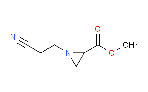 CAS No. 86649-90-3, Methyl 1-(2-cyanoethyl)aziridine-2-carboxylate