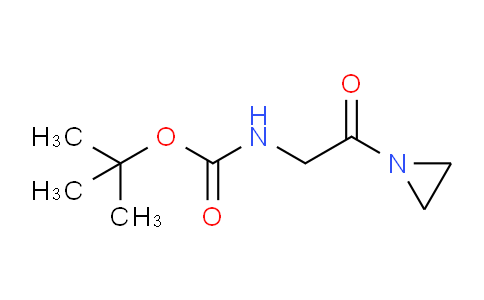 CAS No. 1162262-01-2, tert-Butyl (2-(aziridin-1-yl)-2-oxoethyl)carbamate