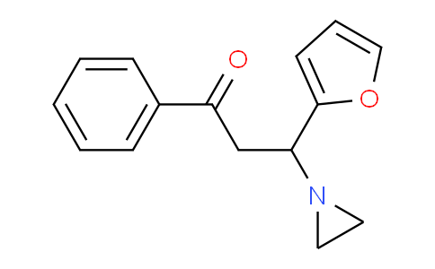 CAS No. 21805-70-9, 3-(Aziridin-1-yl)-3-(furan-2-yl)-1-phenylpropan-1-one