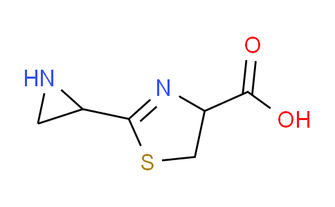 CAS No. 653600-67-0, 2-(Aziridin-2-yl)-4,5-dihydrothiazole-4-carboxylic acid