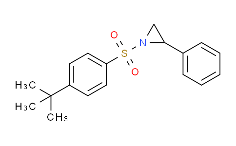 CAS No. 918776-51-9, 1-((4-(tert-Butyl)phenyl)sulfonyl)-2-phenylaziridine