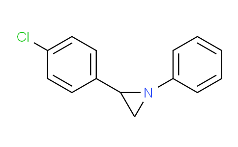 CAS No. 64222-56-6, 2-(4-Chlorophenyl)-1-phenylaziridine
