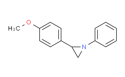 CAS No. 64222-54-4, 2-(4-Methoxyphenyl)-1-phenylaziridine