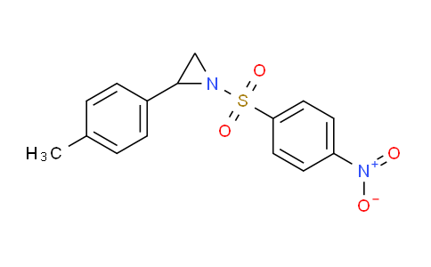 CAS No. 175222-84-1, 1-((4-Nitrophenyl)sulfonyl)-2-(p-tolyl)aziridine