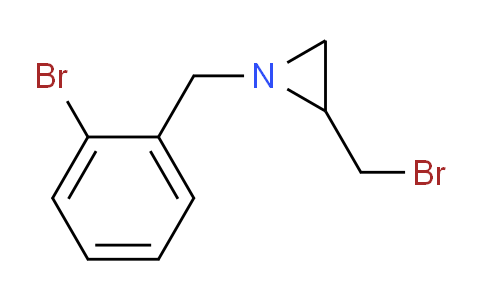 CAS No. 832724-76-2, 1-(2-Bromobenzyl)-2-(bromomethyl)aziridine