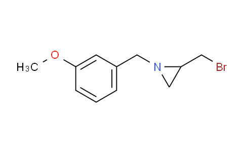 CAS No. 832724-75-1, 2-(Bromomethyl)-1-(3-methoxybenzyl)aziridine