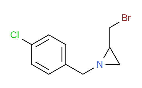 CAS No. 156697-68-6, 2-(Bromomethyl)-1-(4-chlorobenzyl)aziridine