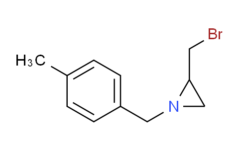 CAS No. 156697-63-1, 2-(Bromomethyl)-1-(4-methylbenzyl)aziridine