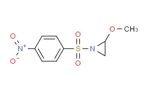 CAS No. 62472-55-3, 2-Methoxy-1-((4-nitrophenyl)sulfonyl)aziridine