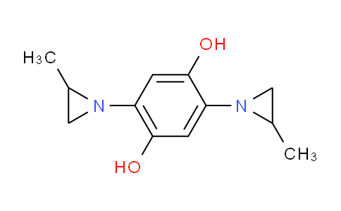 CAS No. 21384-06-5, 2,5-Bis(2-methylaziridin-1-yl)benzene-1,4-diol
