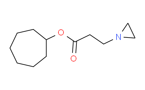 CAS No. 99900-95-5, Cycloheptyl 3-(aziridin-1-yl)propanoate