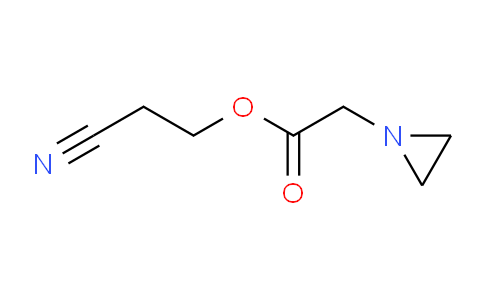 CAS No. 75984-86-0, 2-Cyanoethyl 2-(aziridin-1-yl)acetate