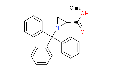 CAS No. 1942918-74-2, 1-(triphenylmethyl)-, (2R)-2-aziridinecarboxylic acid