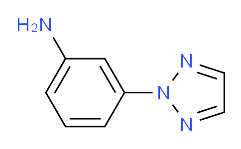 CAS No. 626248-56-4, 3-(2H-1,2,3-triazol-2-yl)aniline