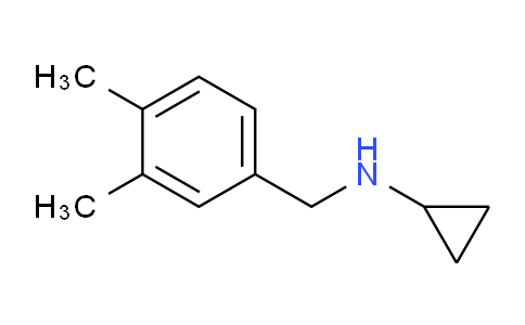 CAS No. 936023-14-2, N-(3,4-dimethylbenzyl)cyclopropanamine