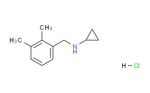 CAS No. 909702-86-9, N-(2,3-dimethylbenzyl)cyclopropanamine hydrochloride