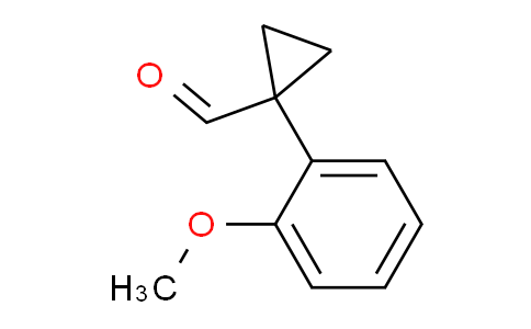 CAS No. 1083396-47-7, 1-(2-methoxyphenyl)cyclopropanecarbaldehyde
