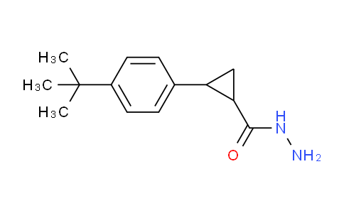 CAS No. 438616-66-1, 2-(4-tert-butylphenyl)cyclopropanecarbohydrazide