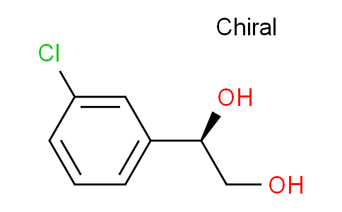 CAS No. 80051-04-3, (R)-1-(3-Chlorophenyl)-1,2-ethanediol