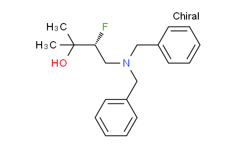 CAS No. 1609545-83-6, (R)-4-(Dibenzylamino)-3-fluoro-2-methyl-2-butanol