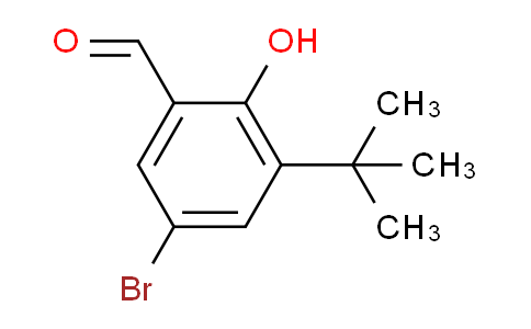 CAS No. 153759-58-1, 5-Bromo-3-(tert-butyl)-2-hydroxybenzaldehyde