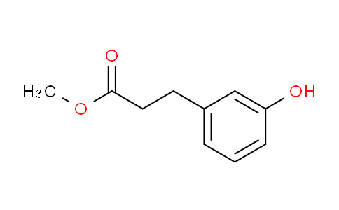 CAS No. 61389-68-2, Methyl 3-(3-Hydroxyphenyl)propionate