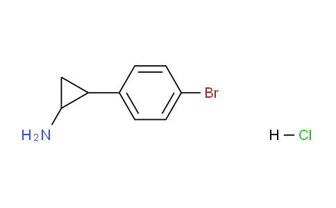 CAS No. 1306604-68-1, 2-(4-Bromophenyl)cyclopropanamine Hydrochloride