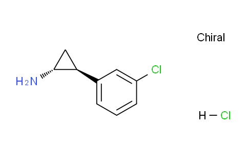 CAS No. 131844-46-7, trans-2-(3-Chlorophenyl)cyclopropanamine Hydrochloride