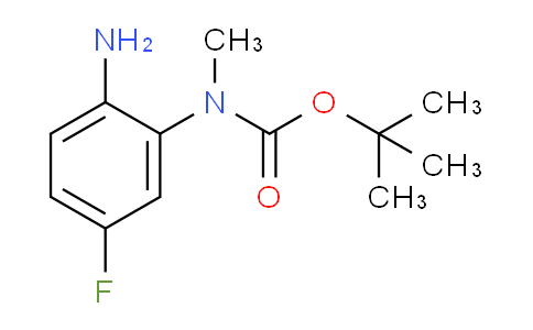 CAS No. 1627754-74-8, N2-Boc-N2-methyl-4-fluoro-o-phenylenediamine