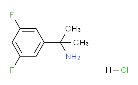CAS No. 1063733-81-2, 2-(3,5-difluorophenyl)propan-2-amine hydrochloride