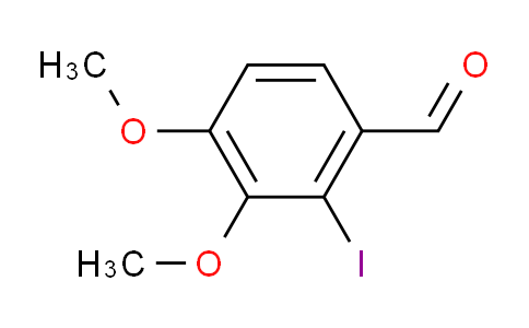 CAS No. 138490-95-6, 2-iodo-3,4-dimethoxybenzaldehyde