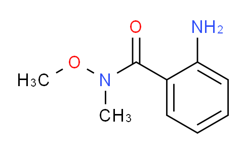 CAS No. 133776-41-7, 2-amino-N-methoxy-N-methylbenzamide