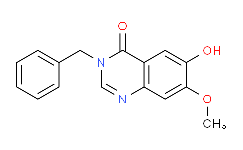 CAS No. 808793-56-8, 3-benzyl-6-hydroxy-7-methoxyquinazolin-4(3H)-one