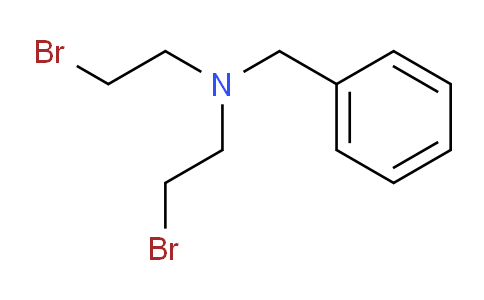 CAS No. 24468-88-0, N-benzyl-2-bromo-N-(2-bromoethyl)ethan-1-amine