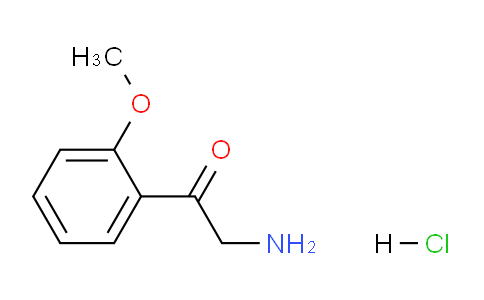 CAS No. 34589-97-4, 2-amino-1-(2-methoxyphenyl)ethan-1-one hydrochloride