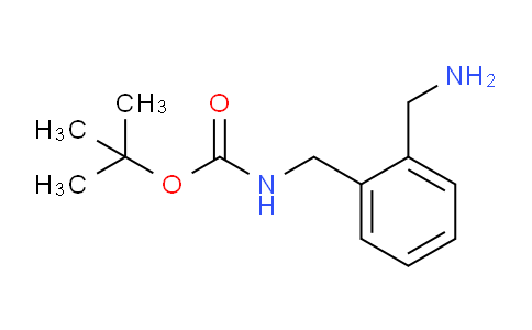 CAS No. 439116-13-9, tert-butyl (2-(aminomethyl)benzyl)carbamate