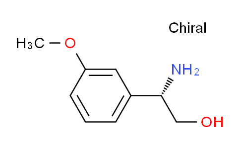 CAS No. 1213016-49-9, (S)-2-amino-2-(3-methoxyphenyl)ethan-1-ol