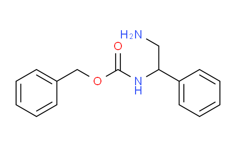 CAS No. 142854-51-1, benzyl (2-amino-1-phenylethyl)carbamate