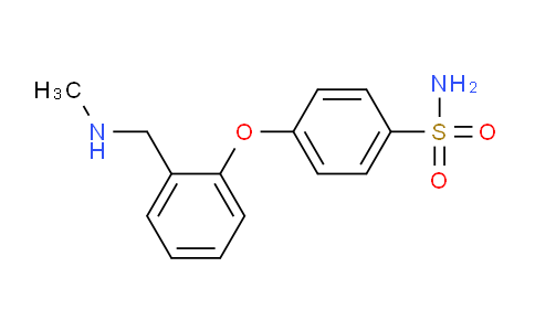 CAS No. 902836-97-9, 4-(2-((methylamino)methyl)phenoxy)benzenesulfonamide