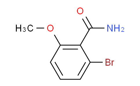 CAS No. 1261581-85-4, 2-bromo-6-methoxybenzamide