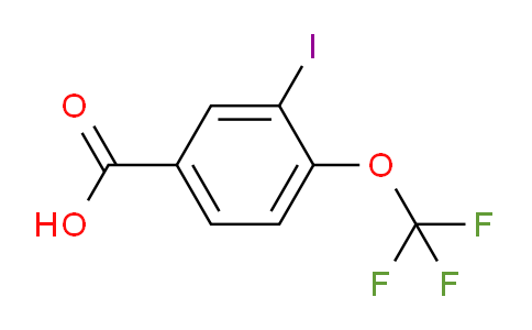 CAS No. 1110709-70-0, 3-iodo-4-(trifluoromethoxy)benzoic acid