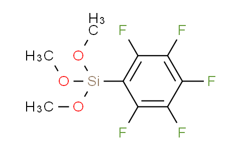 CAS No. 223668-64-2, trimethoxy(perfluorophenyl)silane
