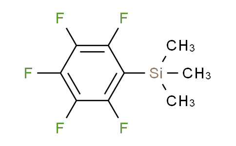 CAS No. 1206-46-8, trimethyl(perfluorophenyl)silane