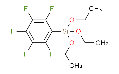 CAS No. 20083-34-5, triethoxy(perfluorophenyl)silane