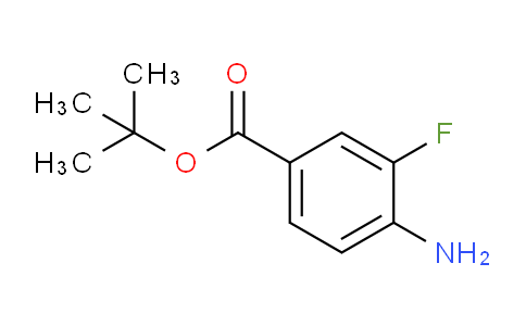 CAS No. 157665-53-7, tert-butyl 4-amino-3-fluorobenzoate